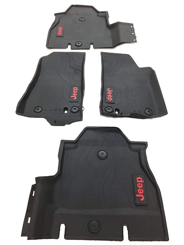 Mopar All-Weather Front & Rear Floor Liner Set