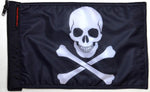 Forever Wave Jolly Roger Flag, 12" x 18"