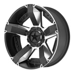 KMC XD Rockstar II Series Wheel - 20" x 9" -  Satin Black