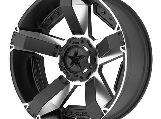 KMC XD Rockstar II Series Wheel - 20" x 9" -  Satin Black