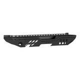 Aries Automotive TrailChaser Rear Bumper, Aluminum - Textured Black Powdercoat