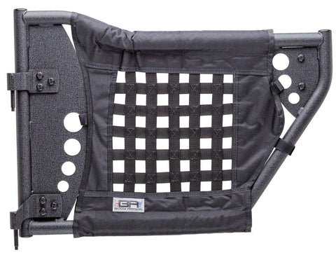 Body Armor Rear GEN III Trail Doors w/ Black Nylon Webbing