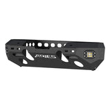 Aries Automotive TrailChaser Front Bumper w/ LED Corners, Carbon Steel - Textured Black