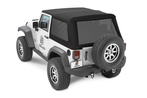 Bestop Trektop NX Glide Convertible Soft Top Black Diamond