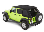 Bestop Trektop NX Glide Convertible Soft Top Black Twill