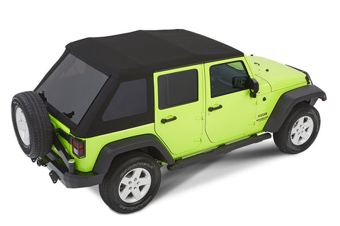 Bestop Trektop NX Glide Convertible Soft Top Black Diamond