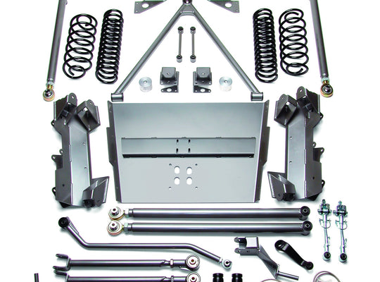 Full-Traction Suspension FTS750207 4" Rubicon Long Arm SRS Suspension Kit 2003-2006 Wrangler TJ Rubicon