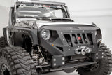 Fab Fours Front Grumper Winch Bumper - Bare Steel