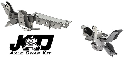 Artec Industries JK2TJ Front Axle Swap Kit w/ Truss