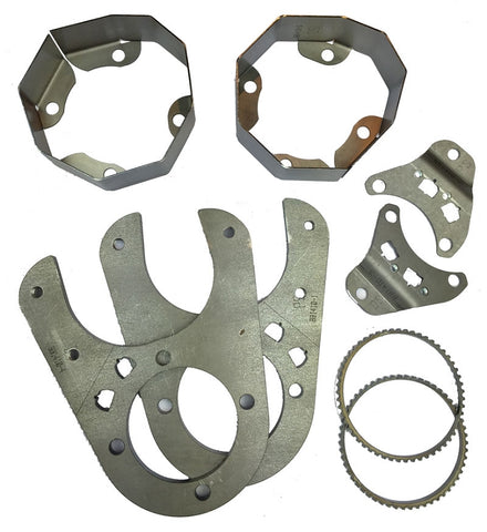Artec Industries JK 1 Ton GM 14 Bolt Rear Disc Brake/ABS Conversion Kit 60 Tooth