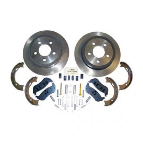 Crown Disc Brake Service Kit, Rear