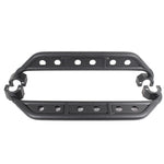 Fishbone Step Sliders, Textured Black Powder Coat - Pair