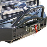 Hanson Heavy Duty FSD081302-P Pre-Runner Tube Front Winch Bumper 2008-2010 Ford Super Duty F250/F350