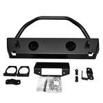 Warn Stubby Front Bumper Kit w/ Tube Black