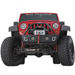 Warn Stubby Front Bumper Kit w/ Tube Black