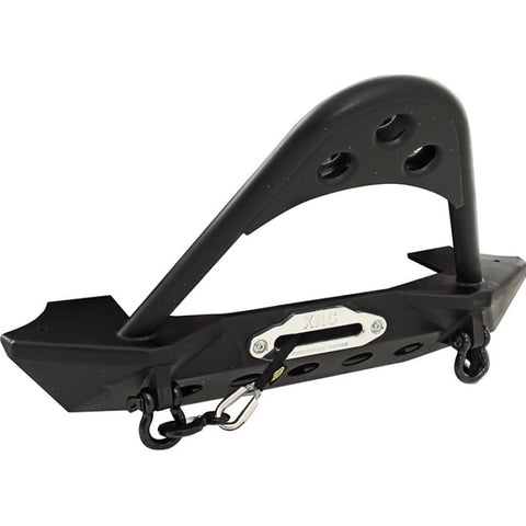 Smittybilt SRC Front Stinger w/ Built-In Winch Plate - Textured Black