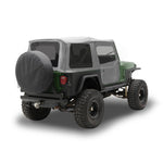 Smittybilt Replacement Soft Top w/ Upper Door Skins & Tinted Side & Rear Windows - Gray Denim