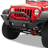 Bestop Highrock 4x4 High Access Front Bumper, Powder Coated - Black Metal