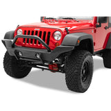 Bestop Highrock 4x4 High Access Front Bumper, Powder Coated - Black Metal