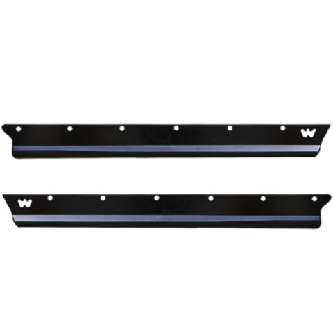 Warn Rock Sliders - Black Powder Coat