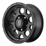 KMC XD122 Enduro Series Wheel, 17" x 9" - 5" x 5" Bolt Pattern - Matte Black