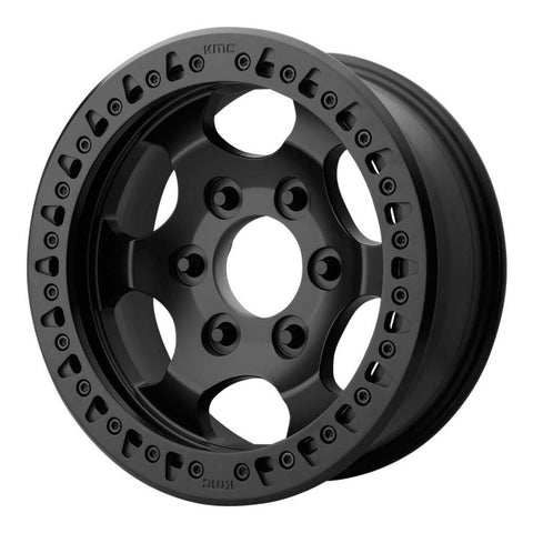 KMC XD231 RG Race Series Wheel, 17" x 8.5" - Satin Black