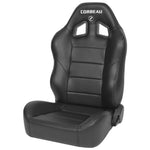 Corbeau Baja XRS Suspension Seat, Black Vinyl (Pair)