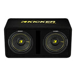 Kicker Dual CompC 10" Subwoofers in Vented Enclosure