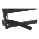 ARIES Tube Doors (Rear, Black Powder-Coated Aluminum, Pair)