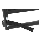 ARIES Tube Doors (Rear, Black Powder-Coated Aluminum, Pair)