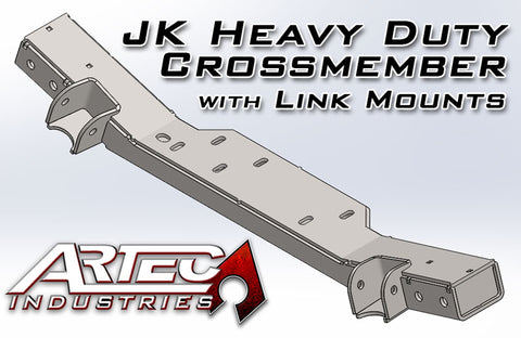 Artec Industries 2007-2011 JK HD Crossmember w/ Link Mounts