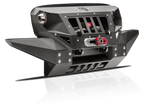 Fab Fours Front Full Width Grumper Winch Bumper w/ Integrated Skid Plate - Textured Black