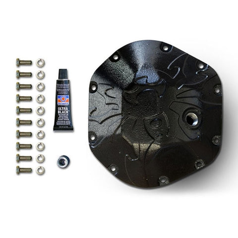 Poison Spyder Bombshell Dana 44 Differential Cover, Front or Rear - Black