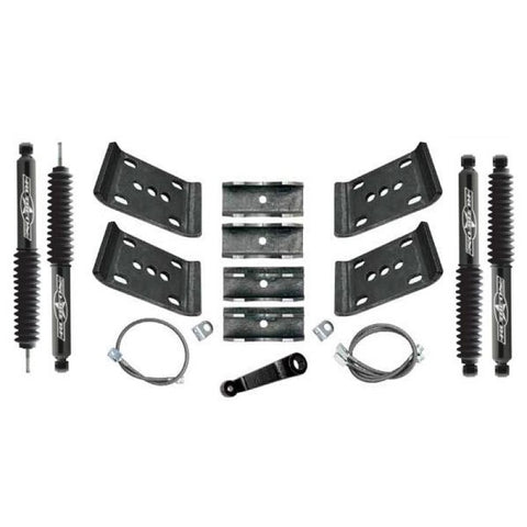 Rubicon Express 5.5" Spring-Over Conversion Lift Kit w/ Twin Tube Shocks