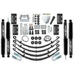 Rubicon Express 4.5" Extreme-Duty Suspension Lift Kit w/ Twin Tube Shocks & Leaf Springs