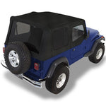 Rugged Ridge, XHD Replacement Soft Top, w/ Door Skins, Tinted Windows - Black Diamond