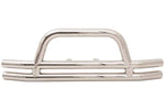 Smittybilt Tubular Front Bumper w/ Hoop Stainless