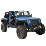 Smittybilt XRC Gen2 Front Bumper w/ Winch Plate & D-Ring Mounts - Light Textured Black