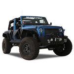 Smittybilt XRC Gen2 Front Bumper w/ Winch Plate & D-Ring Mounts - Light Textured Black