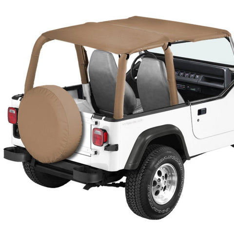 Bestop Safari Extended Length Strapless Bikini Top 1992-1995 Jeep Wrangler YJ-Spice