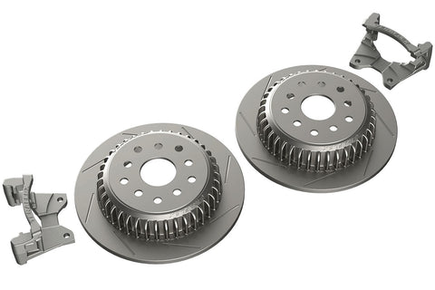 Teraflex Performance Rear Slotted Big Rotor Kit 2007-2018 Jeep Wrangler JK/JKU