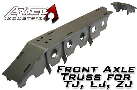 Artec Industries TJ/LJ/ZJ DANA 30 Front Axle Truss Only W/O Upper Control Arm Mounts