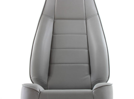 Smittybilt Factory Replacement Front Seat w/ Recliner - Gray Denim